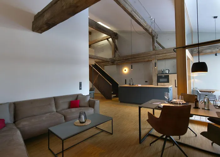 Apartmán Adlerhaus, Loft Gerberkreuz -410- Mittenwald